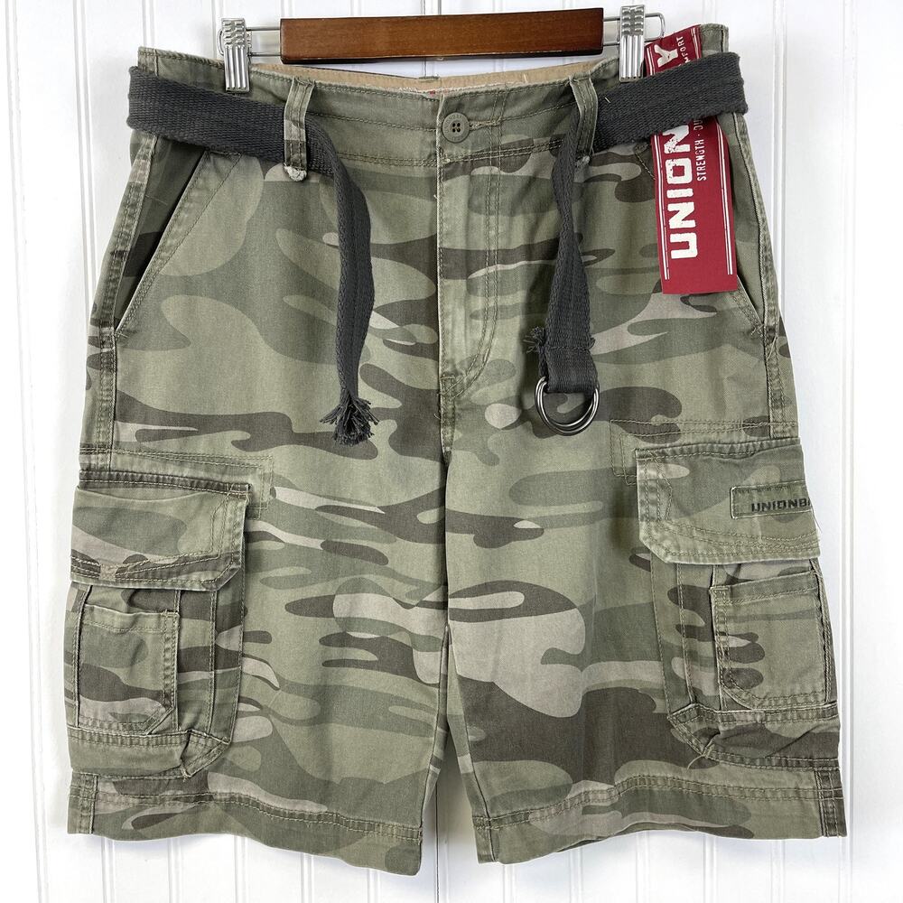 Union Bay Camo Cargo Shorts Mens 32